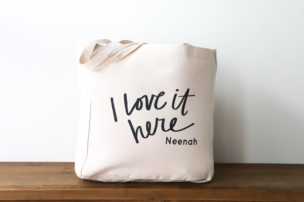 I Love it Here City Tote