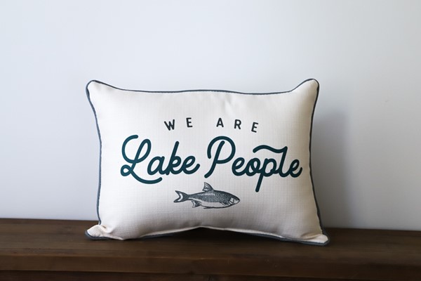 We are Lake People Pillow