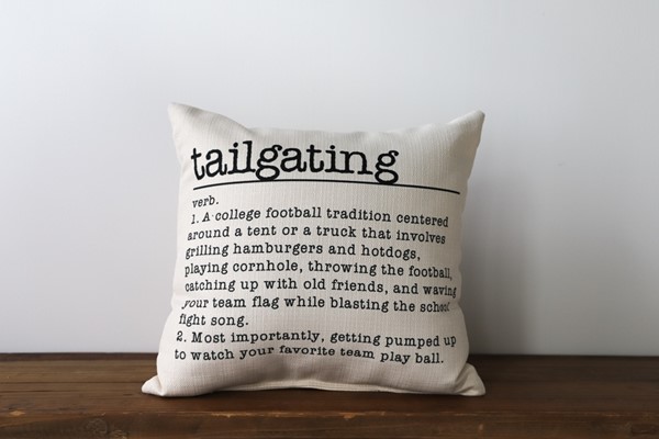 Tailgating Definition Pillow