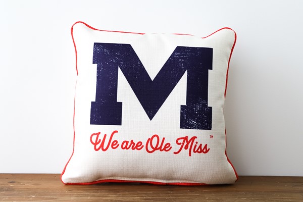 We are Ole Miss Pillow UM0110