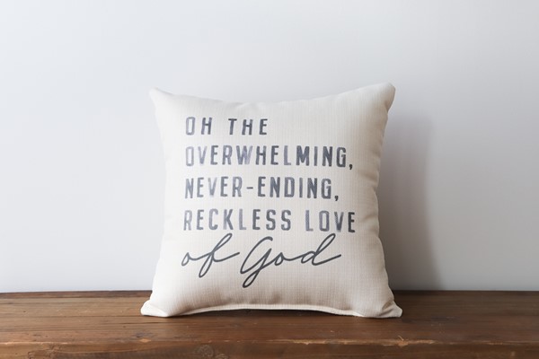 Reckless Love of God Pillow