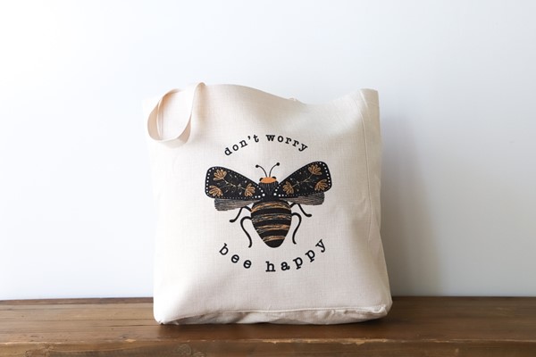 Don't Worry Bee Happy Tote