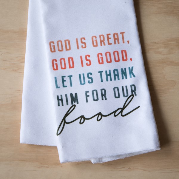 God Is Great Tea Towel