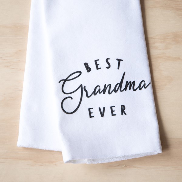 Best Grandma Ever Tea Towel