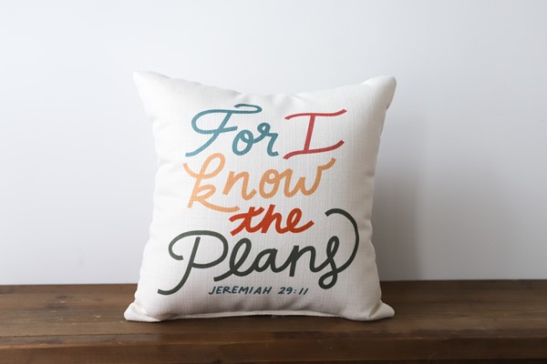 For I Know the Plans Multi Pillow