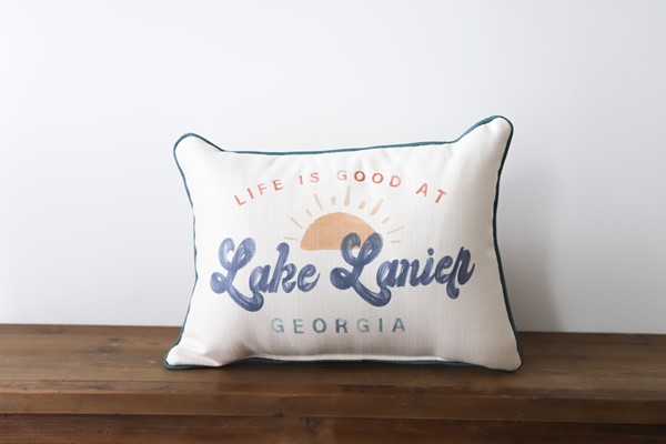 Life is Good at Lake Sunshine PIllow