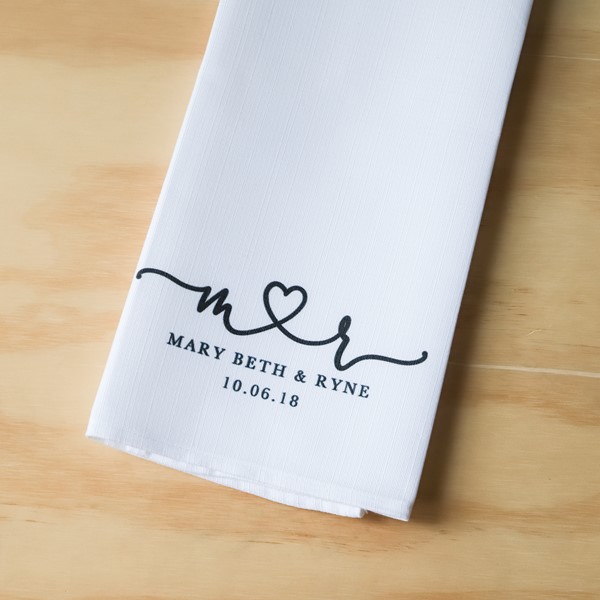 Connected Heart Established Tea Towel