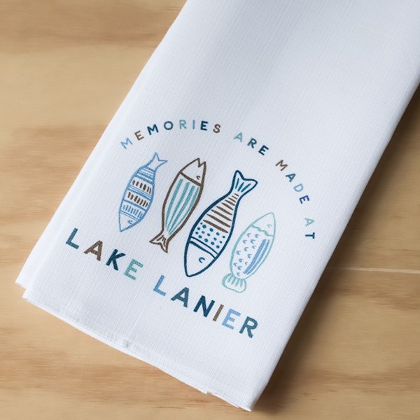 Memories Are Made At Lake Tea Towel TXT0754TT