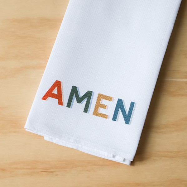 Amen Tea Towel