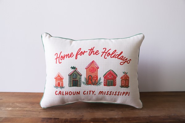 Gingerbread Home for the Holidays Pillow CHR0168