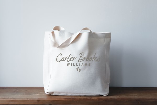 Baby Footprints Tote