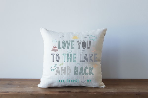To the Lake & Back Pillow