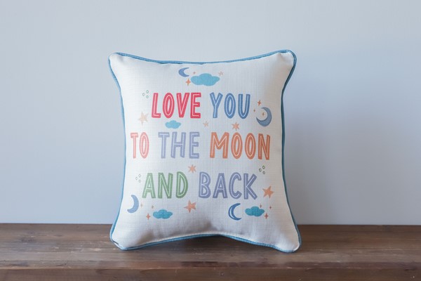 To the Moon & Back Multi Pillow