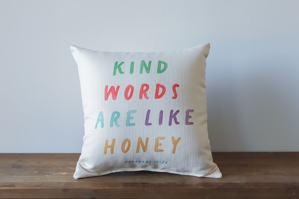 Kind Words Pillow