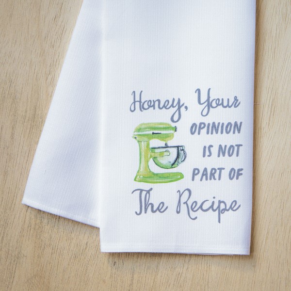 Not Part of the Recipe Tea Towel TXT0856TT