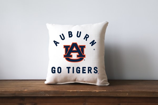 Auburn Collegiate Team Arched Pillow AU0015