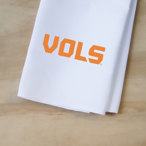 Grunge Collegiate Logo Tennessee Tea Towel