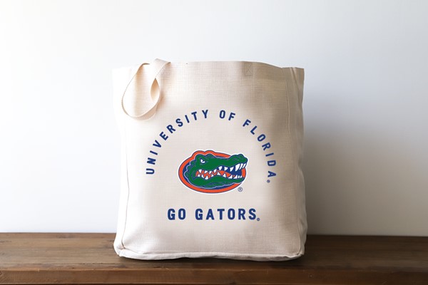 Collegiate Team Arched Florida Tote