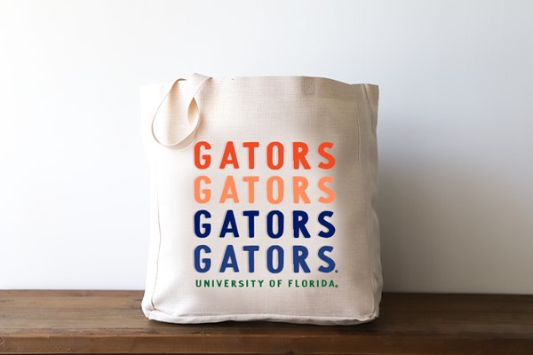 Mascot Gradient Florida Gators Tote