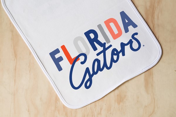 Collegiate Tones Florida Burp Cloth
