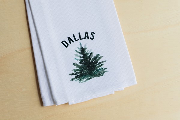 Name Drop Tree Tea Towel STE0732TT