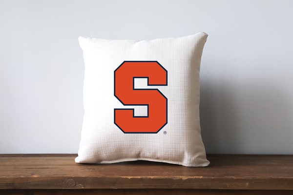Syracuse Primary Logo Pillow SU0001