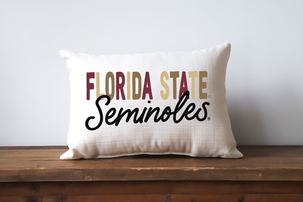 Florida State Collegiate Tones Pillow