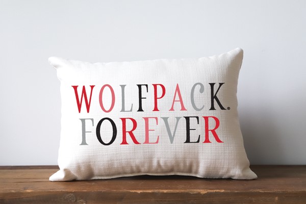NC State Mascot Forever Pillow
