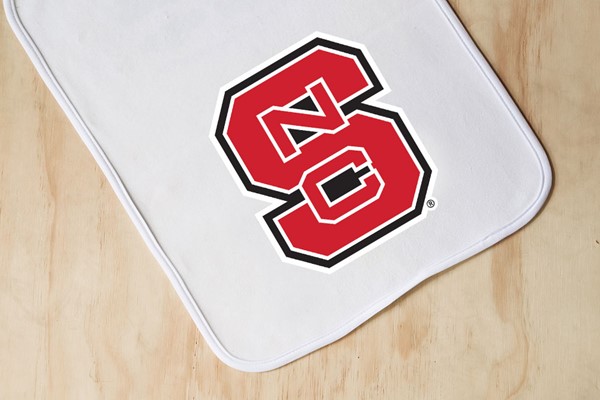 NC State Block Logo Burp Cloth