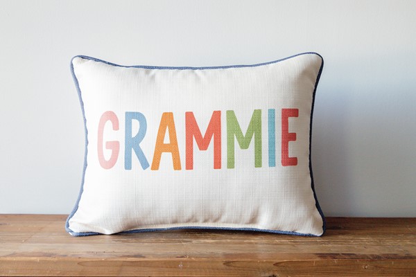 Melon Grandparent Name Pillow