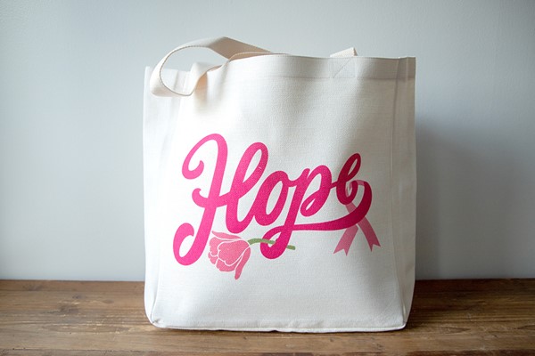 Hope Floral Tote