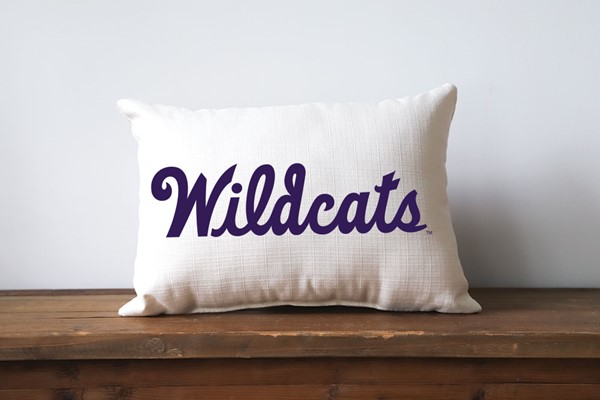 Kansas State Wildcats Script Pillow KSU0003