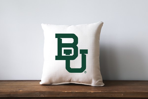 Baylor Primary Logo Pillow