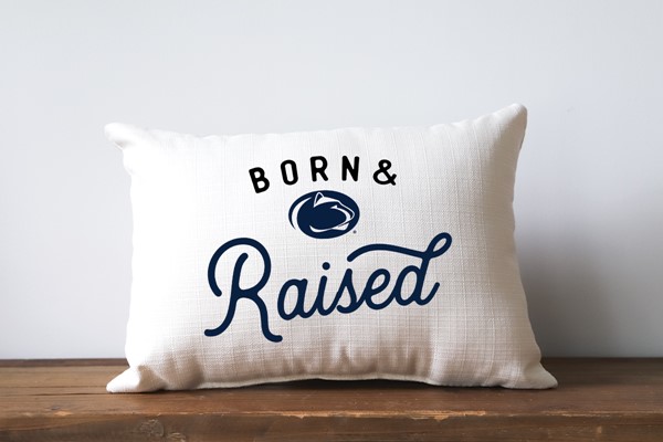Penn State Born & Raised Pillow PSU0018