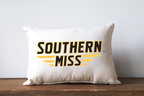 Southern Miss Bar Logo Pillow USM0054