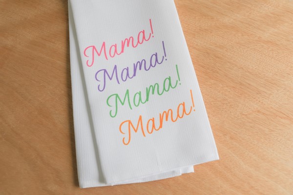 Mama! Gradient Tea Towel