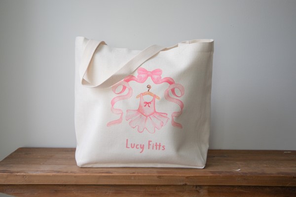 Leotard Name Tote