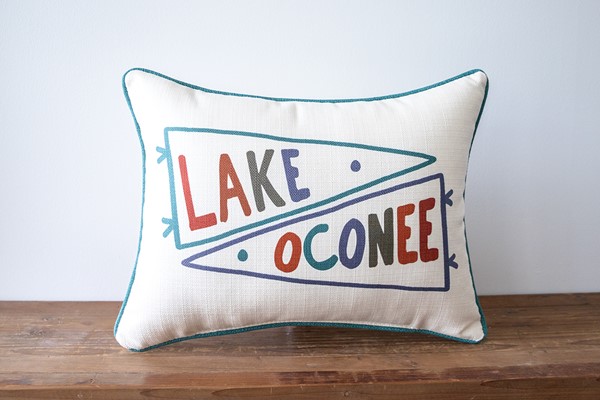 Lake Double Pennant Pillow