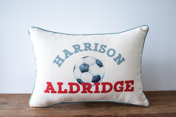 Ball Custom Name Pillow