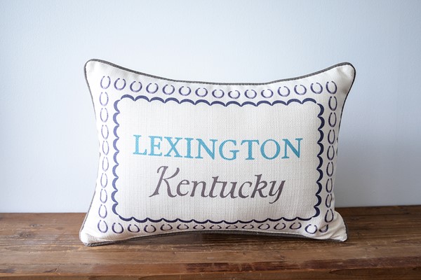 Horseshoe Hometown Pillow