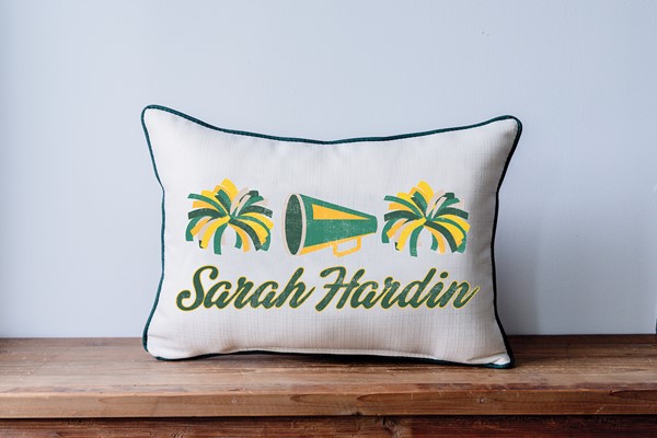 Cheer Name Pillow