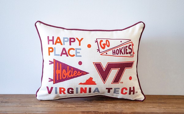Virginia Tech Collegiate Cluster Pillow VT0016