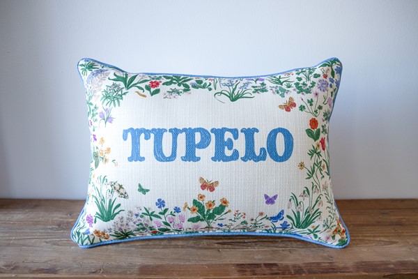 Hometown Mille Flower Pillow