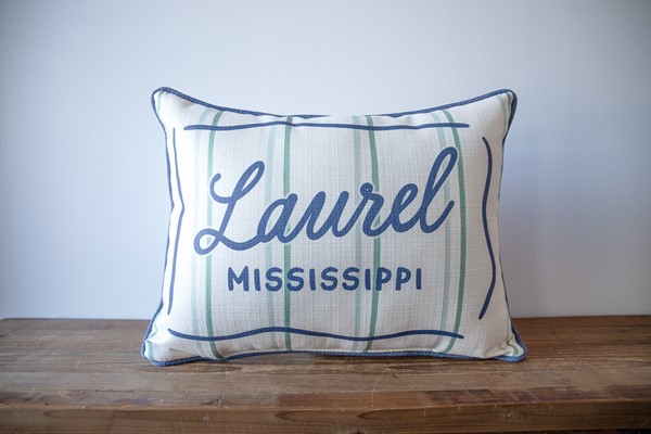 Hometown Stripes Pillow