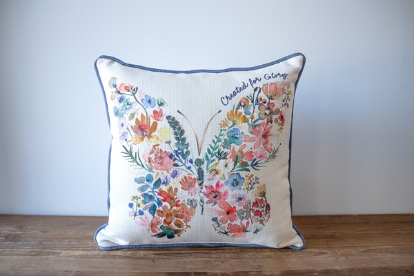 Glory Butterfly Pillow