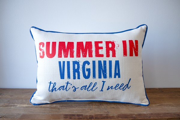 Summer in Hometown All I Need Pillow