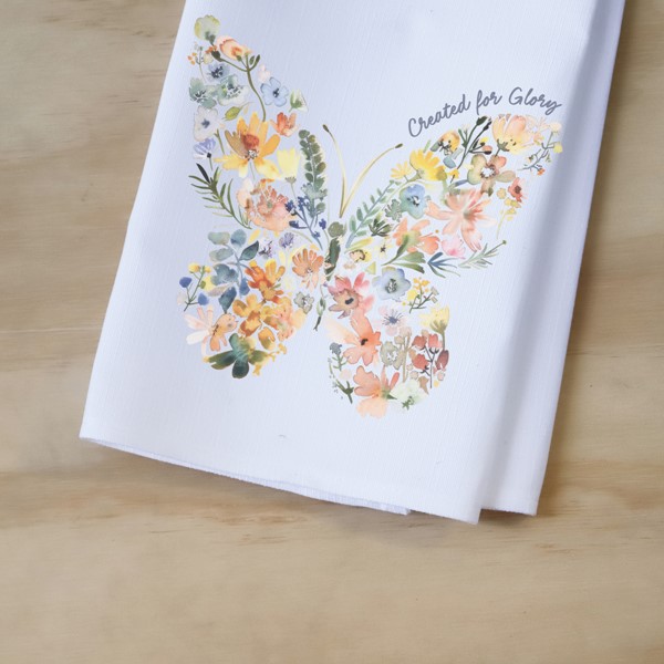 Glory Butterfly Tea Towel
