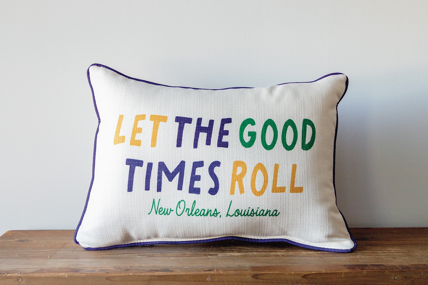 Let The Good Times Roll Pillow Little Birdie